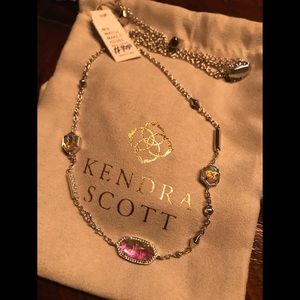 Kendra Scott Maddie necklace - Dichroic Glass